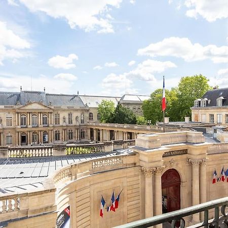 파리 Le Marais, Fantastic View On Archives Nationales 아파트 외부 사진